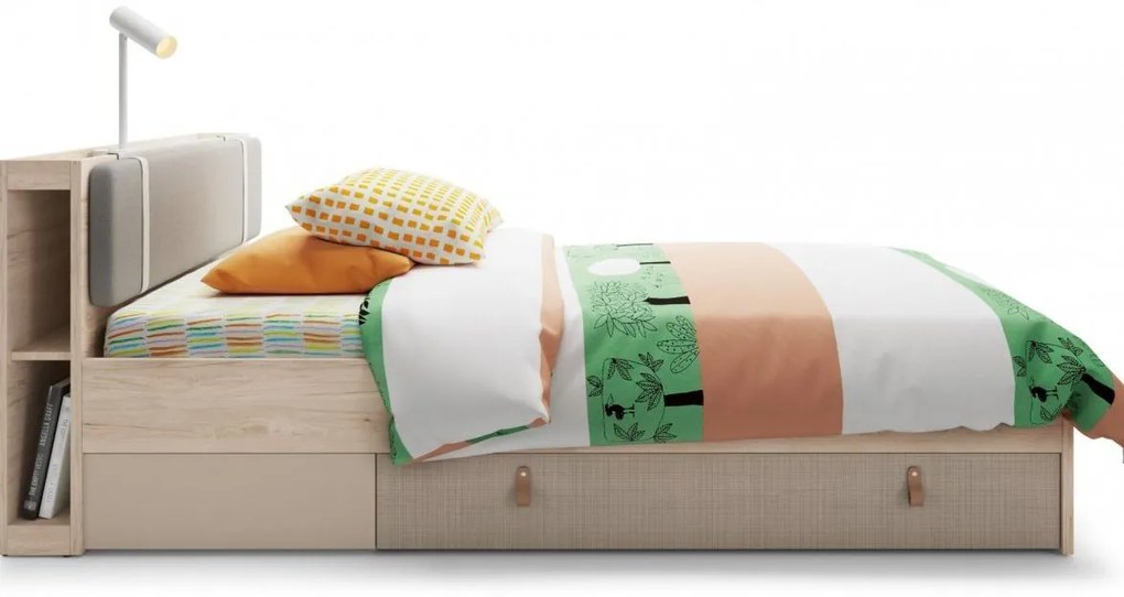 Възглавница за облегалка за глава Miden 1S-Gkri - Krem-Length: 90 cm.