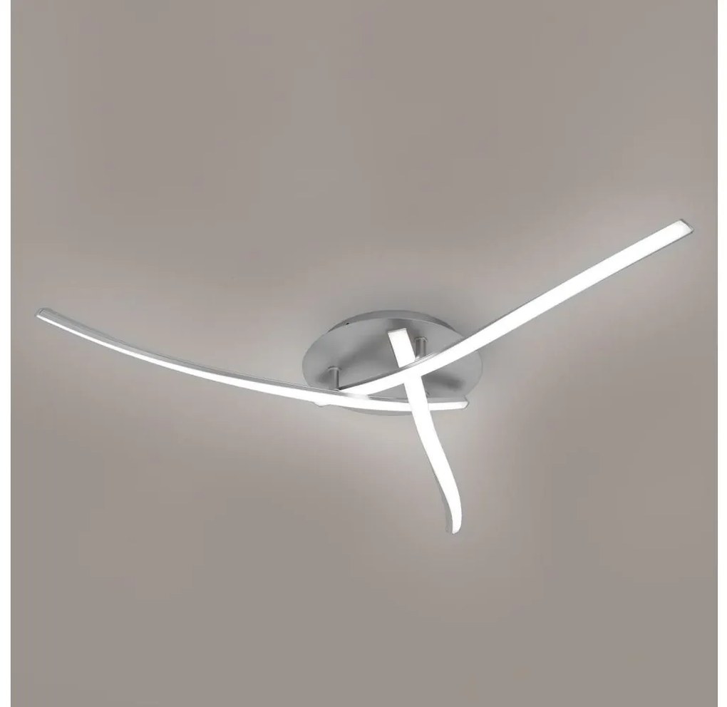 Brilagi - LED таванно осветително тяло STRIPES LED/24W/230V сребристо