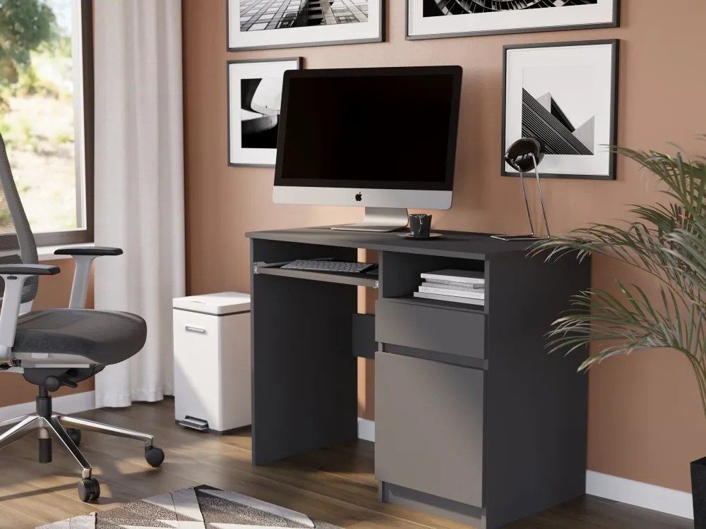 Модерно писалище с шкаф 90x50 cm - различни цветови варианти artisan