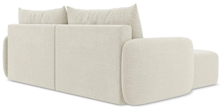 Разтегателен ъглов диван с място за съхранение (ляв ъгъл) Kalena – Makamii