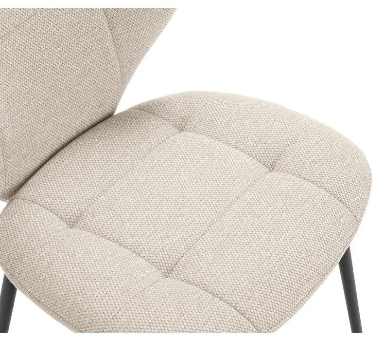 Кремави трапезни столове в комплект от 2 бр. Maori – Marckeric