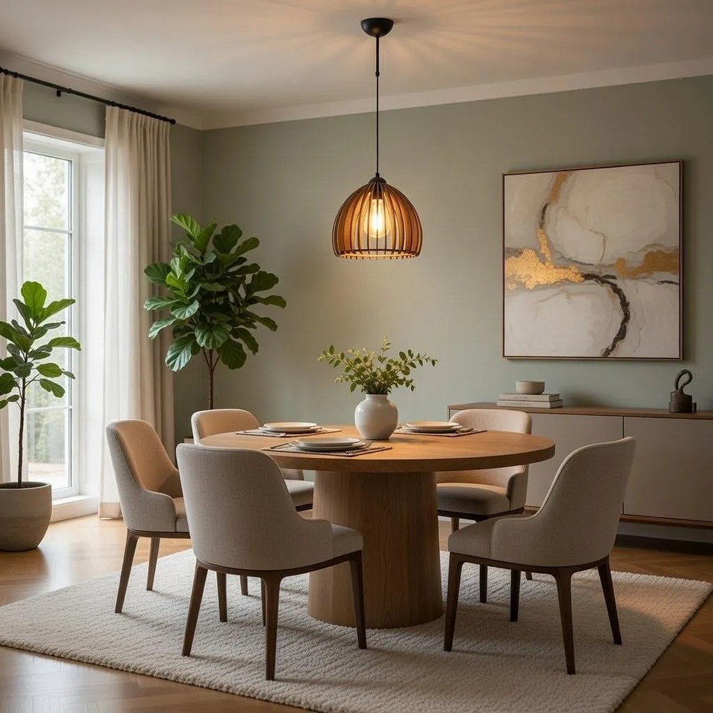 Пендел ДУОМО, палисандър, 1xE27