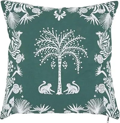 Декоративна възглавница atmosphera Palm Resort, Бродерия, 45×45 cm