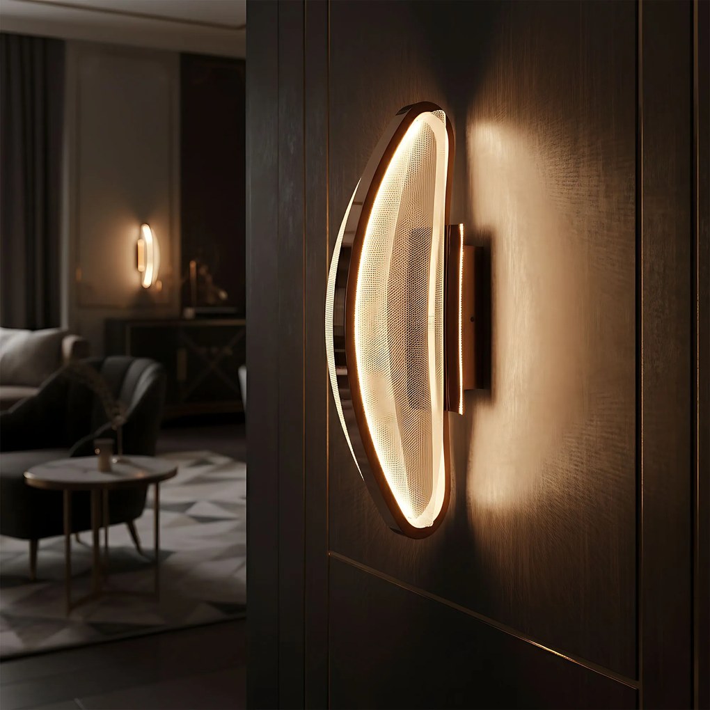 Аплик LED G125-W Rose Gold
