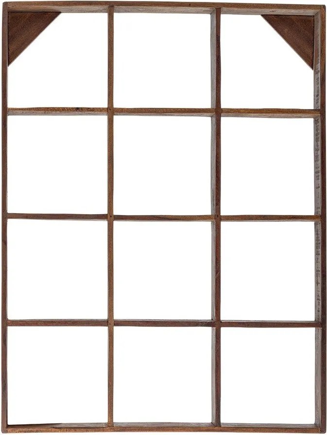 На няколко нива стенен рафт от рециклирано дърво в естествен цвят 53 cm Tilo – Bloomingville