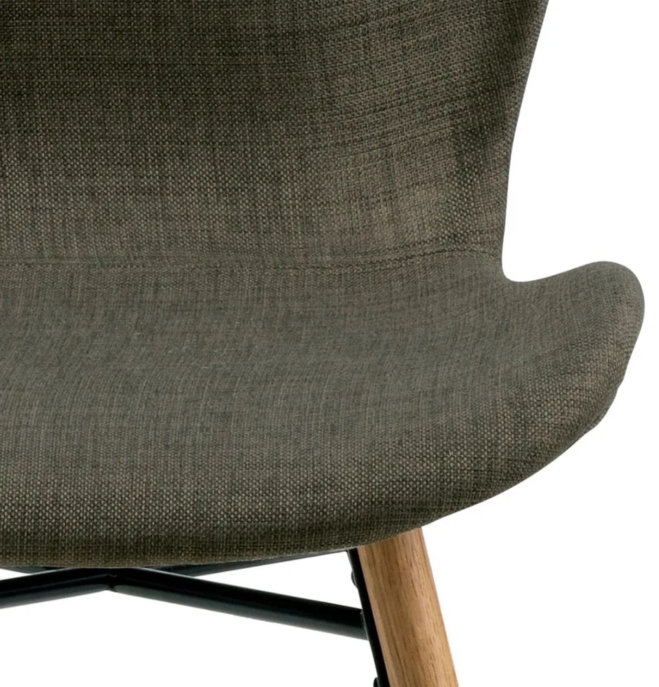 Зелени тапицирани трапезни столове в комплект 2 бр. Batilda – Actona