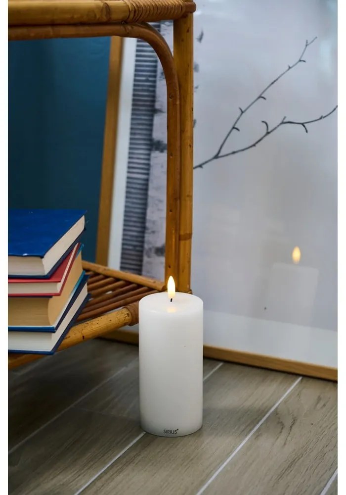 LED свещ (височина 15 cm) Sille Rechargeable – Sirius