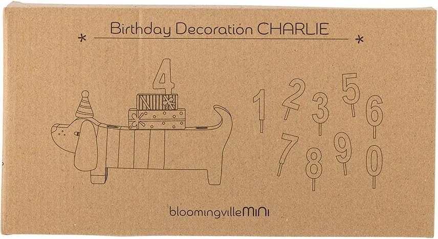 Дървен свещник Charlie – Bloomingville Mini