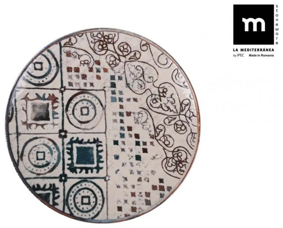 Десертна чиния LA MEDITERRANEA Grecia, 20 cm, порцелан