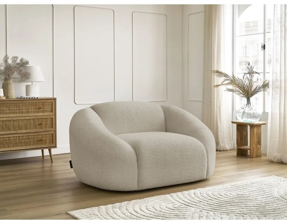 Бежово кресло от букле Tina – Bobochic Paris