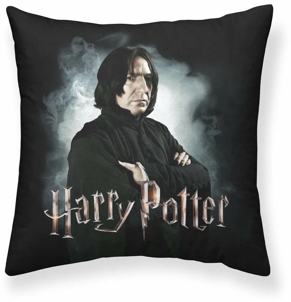 Калъфка за възглавница Harry Potter Severus Snape Черен 50 x 50 cm