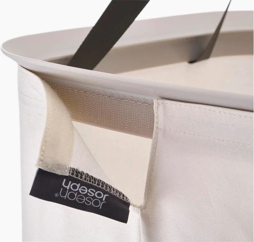 Бежов текстилен кош за пране 60 l Tota One – Joseph Joseph