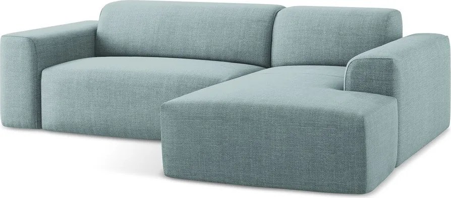 Син ъглов диван (десен ъгъл) Keli – Makamii