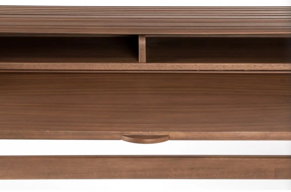 Кафяво писалище с изтеглящ се плот Barbier - Zuiver