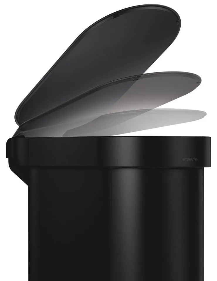 Стоманен кош за отпадъци с педали 45 л Slim - simplehuman
