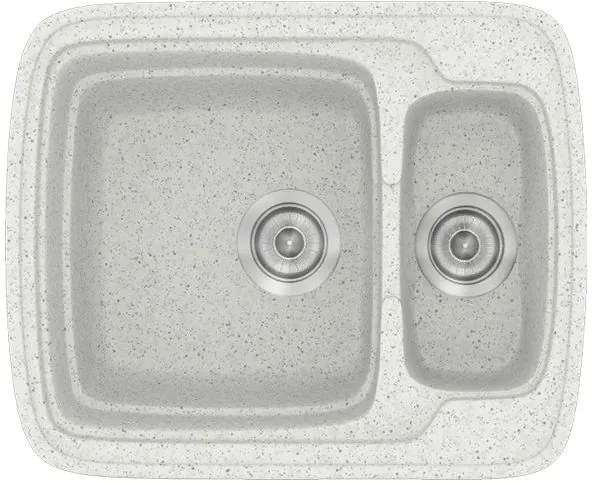 Мивка Sanitec 314-Granite White