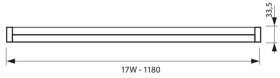 LED ОСВЕТИТЕЛНО ТЯЛО 17W 4000K