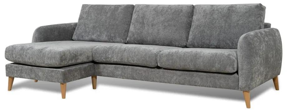 Сив ъглов диван (ляв ъгъл) Marvel - Scandic