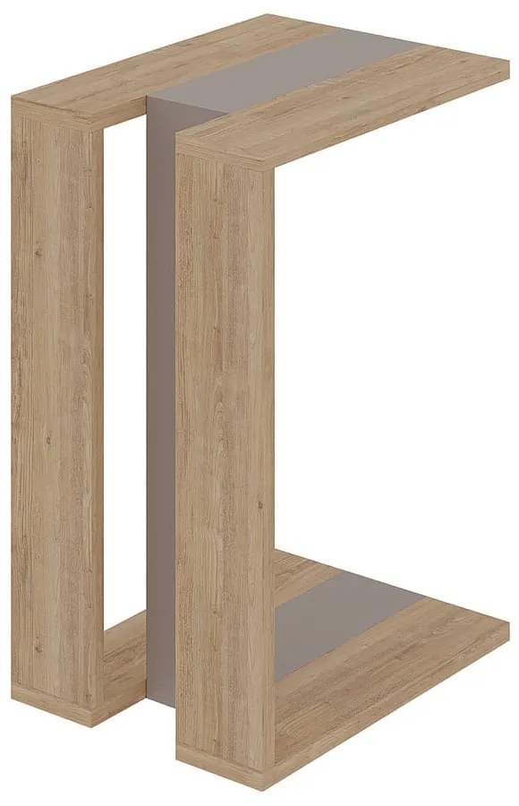 Дъбова странична маса 40x30 cm Macha - Marckeric