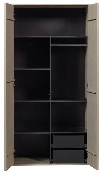 Сив допълнителен рафт 2 бр. 48x1,5 cm Daily - vtwonen