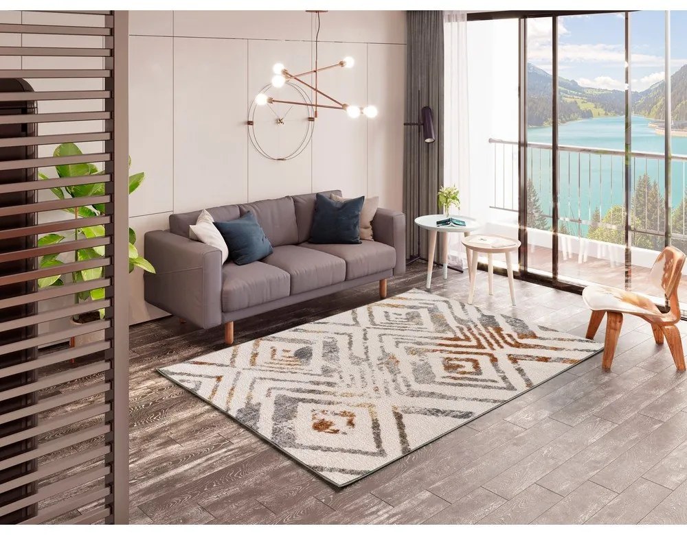 Кремав килим 80x150 cm Picasso - Universal