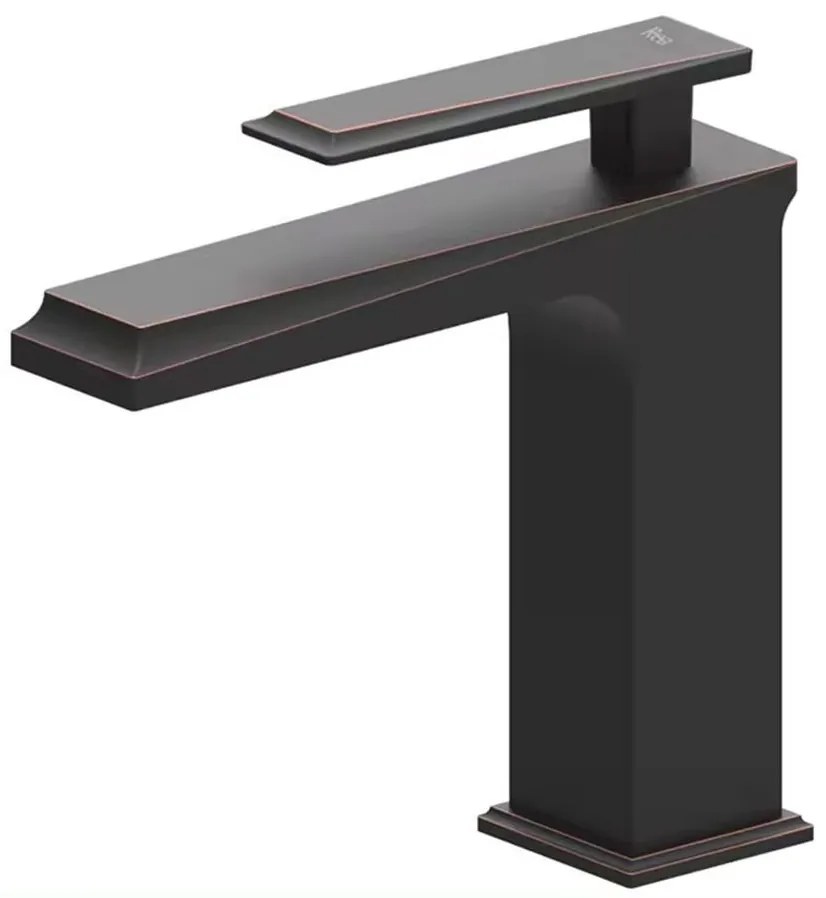 Смесител за мивка REA Romano Old Black Low