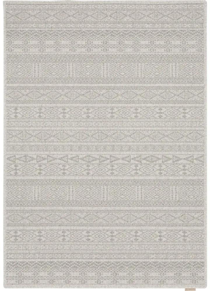 Светлосив вълнен килим 120x180 cm Pera - Agnella
