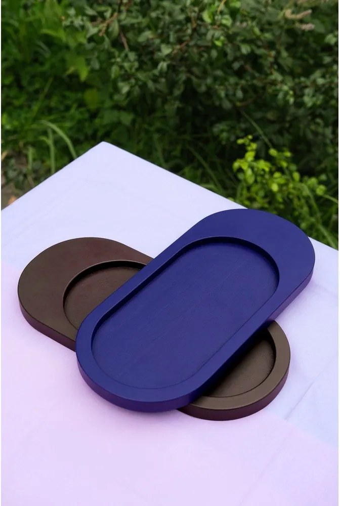 Дървен декоративен поднос 15x32 cm Tenu – noo.ma