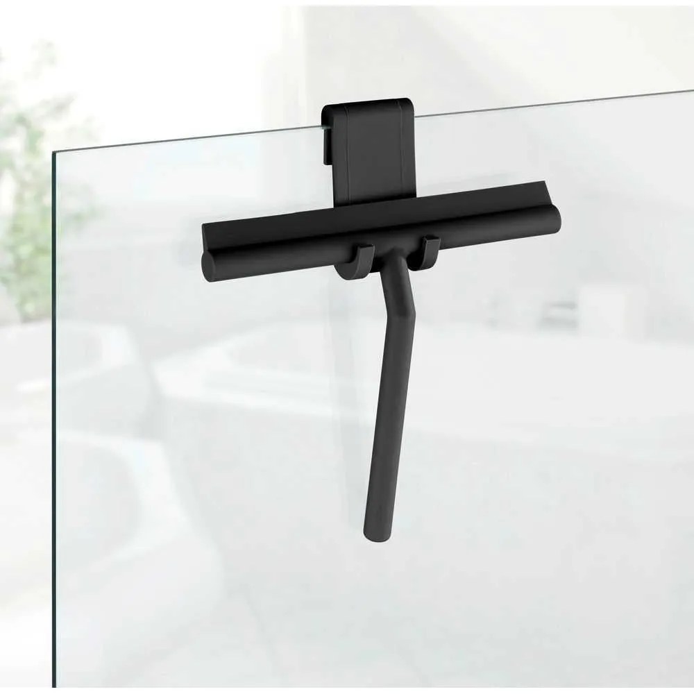 Черен висящ самоносещ метален комплект аксесоари за баня Classic - Wenko