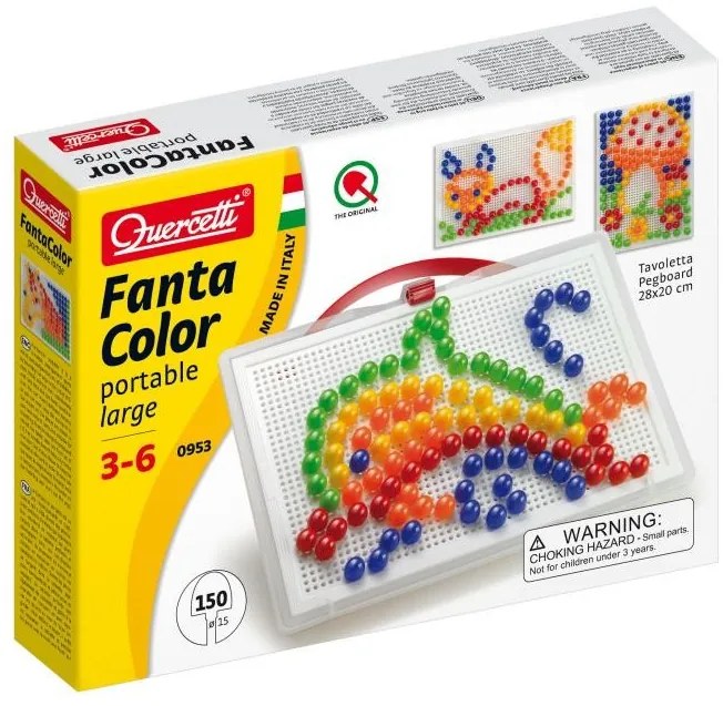 Quercetti - Мозайка 150 части - Fantacolor 15мм. 953