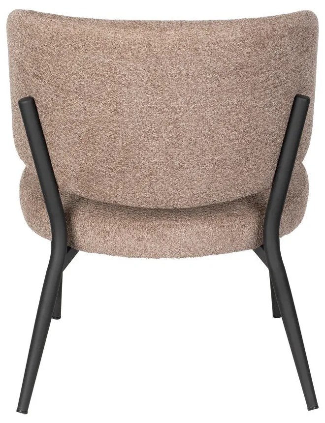 Светлокафяво кресло Sanne – White Label