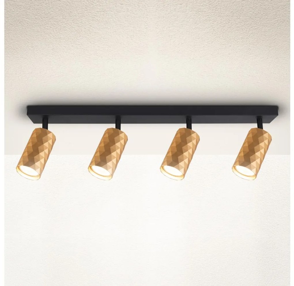 Brilagi - Точково осветително тяло SELE DIAMANT 4xGU10/30W/230V златисто