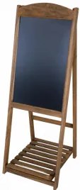 Horecano - Дървена информационна дъска 41x41xh112см кафява (181159-1)