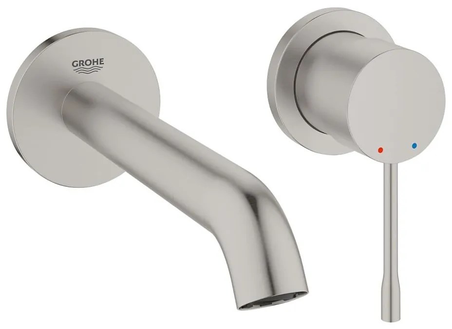 GROHE 19408DC1 - Смесител за умивалник ESSENCE 183 мм неръждаема стомана