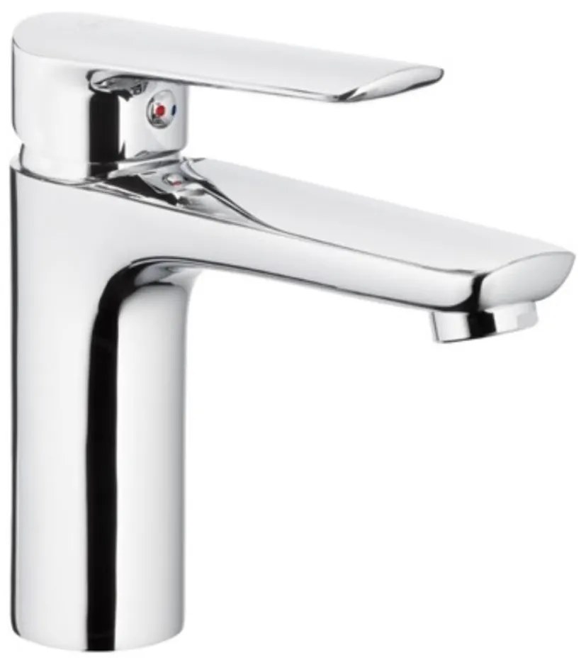 KFA Armatura 5022-815-00 - Кран за мивка + сифон TANZANIT 15,4 см лъскав хром