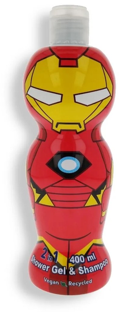 Гел и Шампоан 2 в 1 Spiderman Iron Men (400 ml)