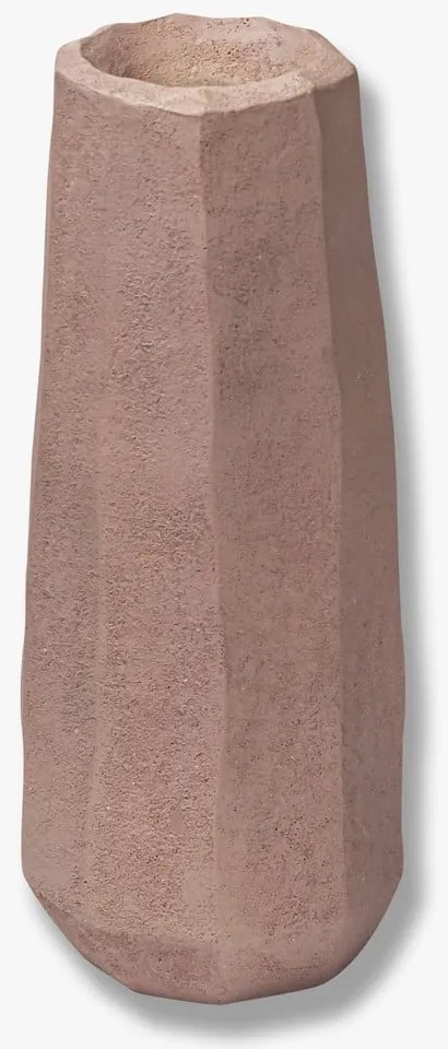 Розова ваза от полирезин (височина 15,5 cm) Nuki – Mette Ditmer Denmark