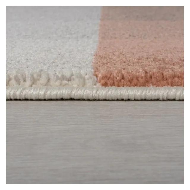 Сив и розов килим , 120 x 170 cm Plaza - Flair Rugs
