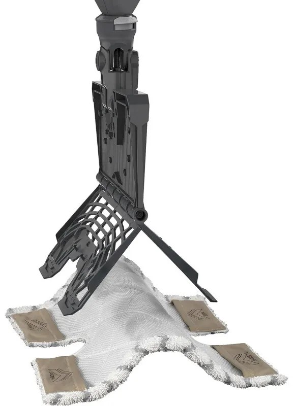 Парочистачка Shark S6005EU, 1200W, 0.5 л, 2 настройки, Технология Klick'n Flip, Steam Blaster, Dirt Grip подложки, Бял/Сив