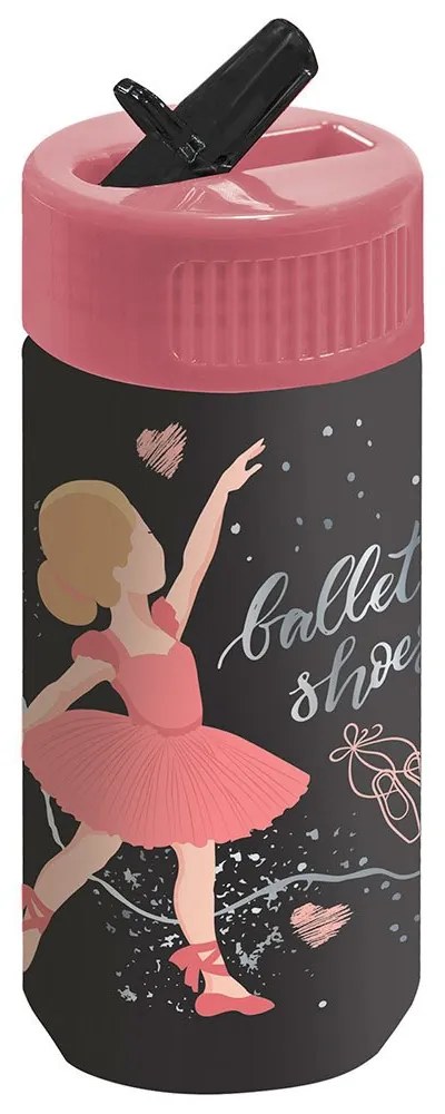 Derform - Бутилка със сламка 330 мл BALLET 11