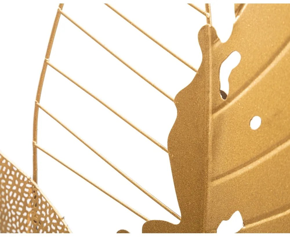 Метална декорация за стена 53x84,5 cm Autumn Leaf - Mauro Ferretti