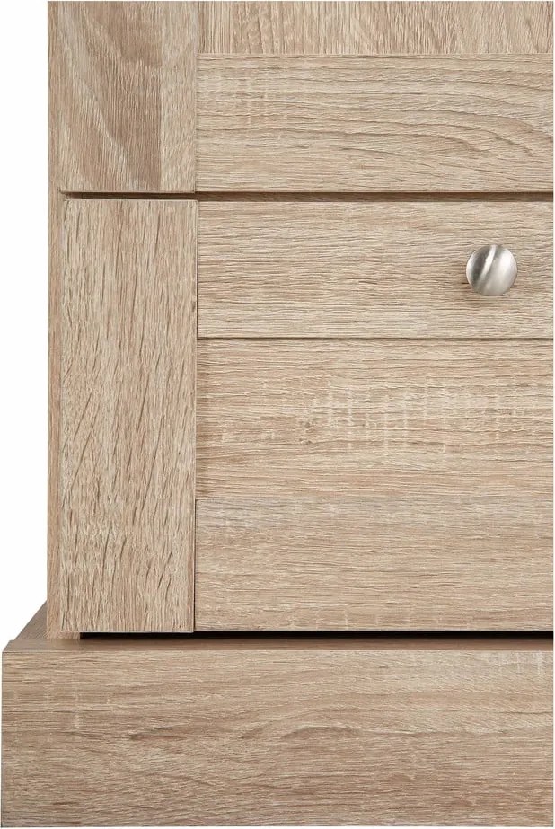 Гардероб от декор от дъб естествен 60x180 cm Binz – Støraa