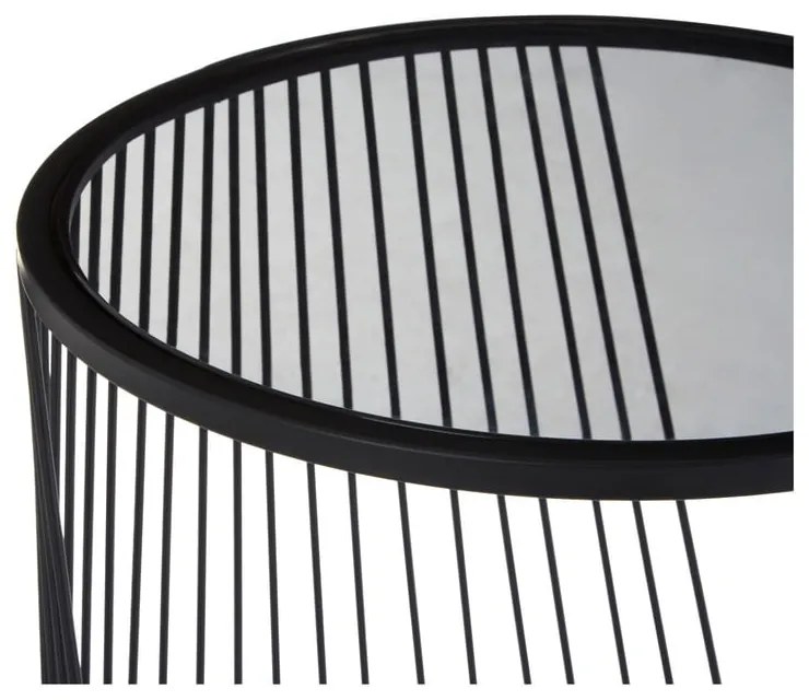 Кръгли маси със стъклен плот в комплект от 2 Trento - Premier Housewares