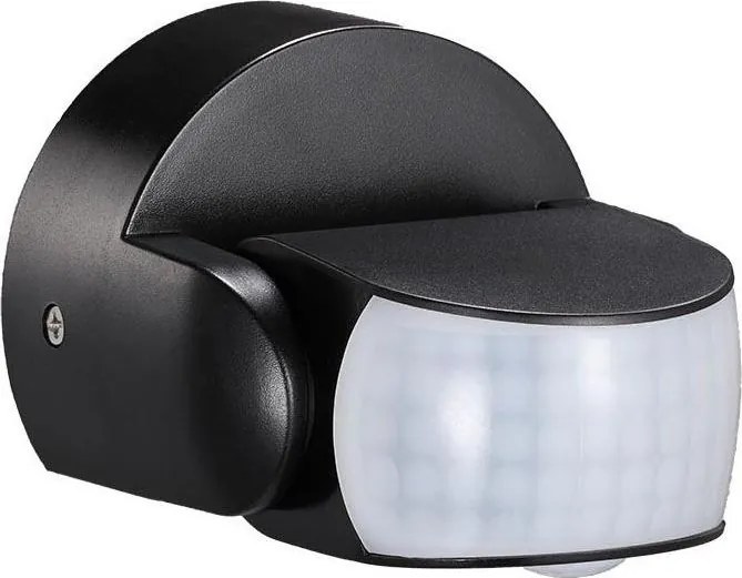 Екстериорен инфрачервен сензор за движение 180/360° 600W/230V IP65 черен