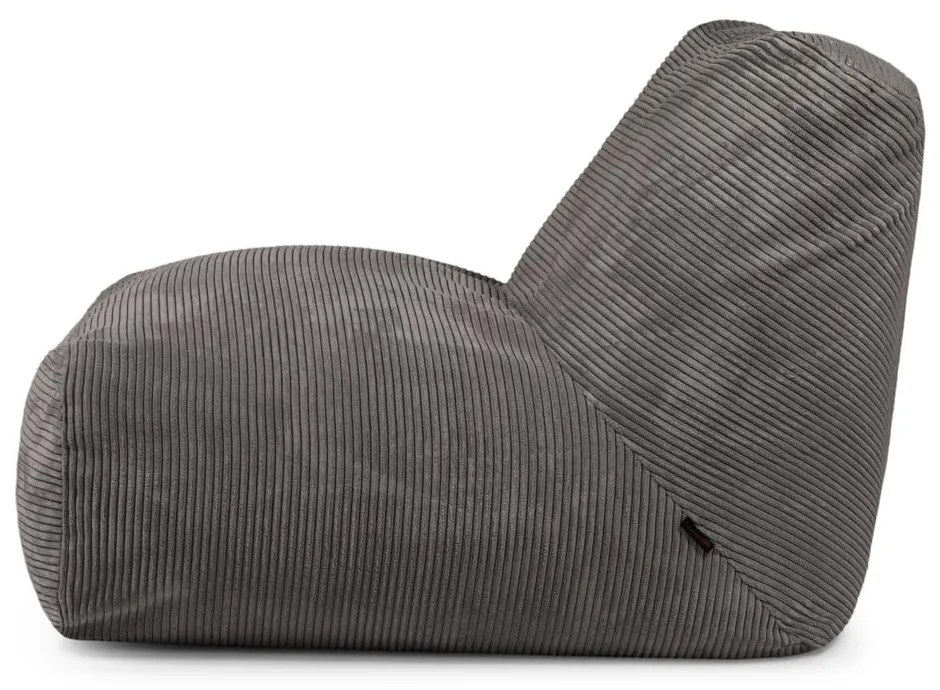 Лилав пуф от рипсено кадифе Tube 100 – SLOWDOWN