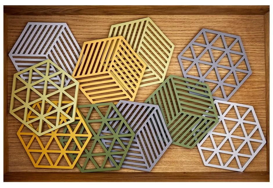 Силиконова подложка за тенджери 16x14 cm Hexagon - Zone