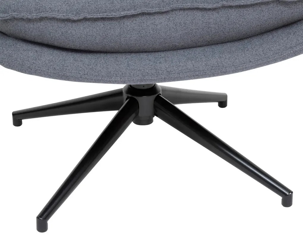 Въртящ се фотьойл atmosphera Harper - Оранжев