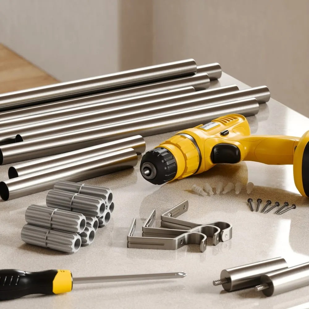 Стоманен разширяем прът за завеси 163 - 325 cm Zen – Umbra