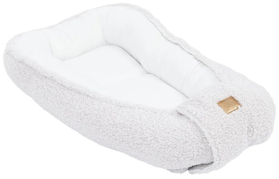 Гнездо за бебе в цвят слонова кост 55x83 cm – Meowbaby