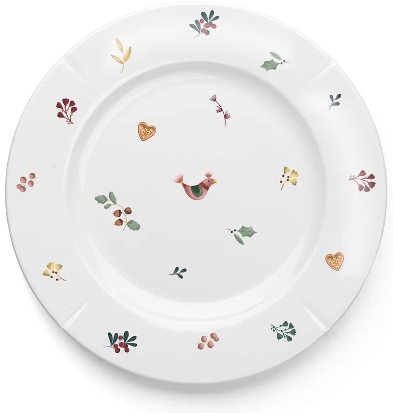 Бяла порцеланова чиния ø 23 cm Grand Cru Cottage – Rosendahl